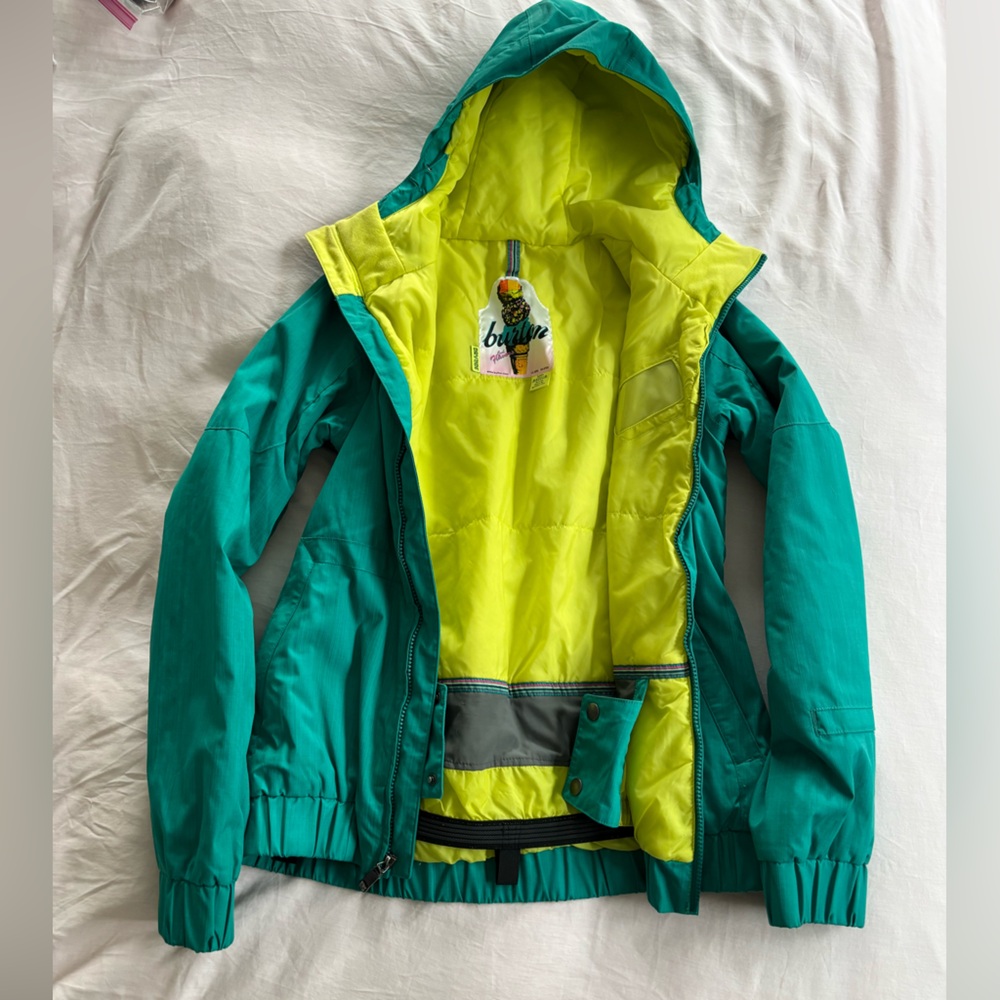Burton DryRide Teal Snowboard Jacket - Junior Med